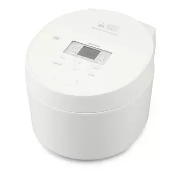 Айрис Ояма Райс IH для жизни 50 различных видов приготовления пищи Быстро 25 видов использования огня Различные способы приготовления пищи Белая плита, 5,5 чашек, Тип, Отдельно, Функция,