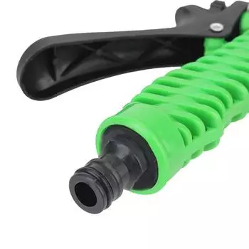 Ajustable Hose Nozzles Garden Water Spray Lawn Sprinkler 7 Pattern Multifunctional Car Wash Water Gun зелёный