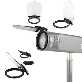 AK-R12 Отражающая карта, подходящая для круглой головки вспышки Godox H200R V1, серия вспышек, рассеиватель света, аксессуары для вспышек