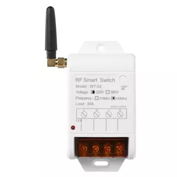 AK-WT02 220 В 433 МГц Переключатель Передатчик Беспроводной AB Кнопки Пульт Дистанционного Управления QDE