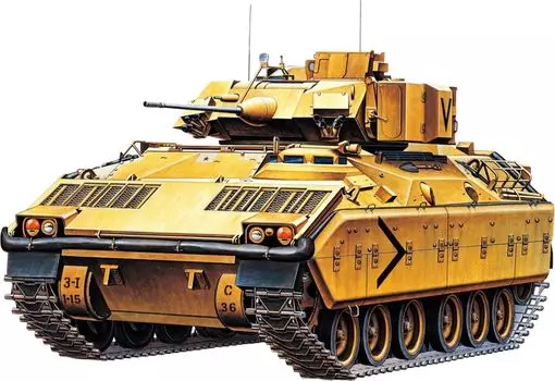 Академия Американская M2 Bradley Пластиковая Модель 13237 1/35