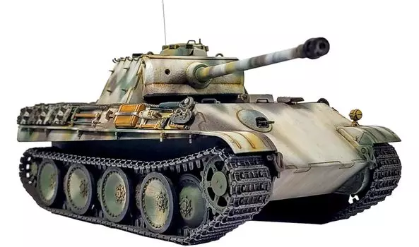 Академия немецкий танк Panther тип G ранний выпуск пластиковая модель 13529 1/35