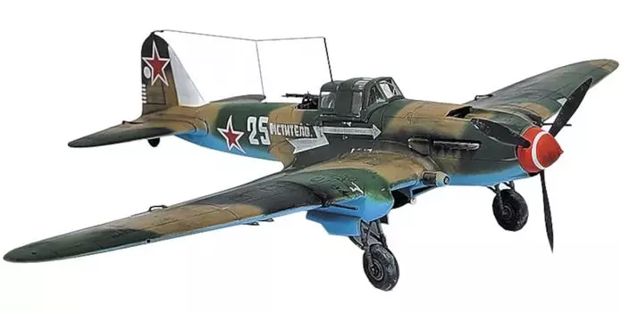 Академия Советский Ильюшин Пластиковая модель Сборочный комплект 12357 1/48 Ил-2м3 Берлин 1945