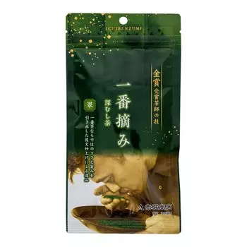 Akahori Shoten Gold Award Winning Tea Technique First Picked Deep Mushicha Green 100g x 2 pieces Master s