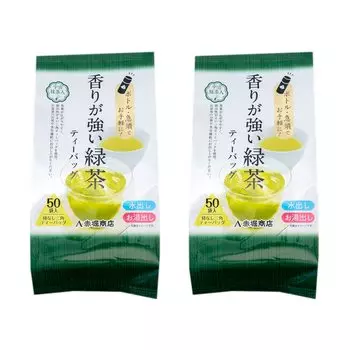Akahori Shoten Зеленый чай с сильным ароматом, пакетики x 50 x 2 (4г пакеты)