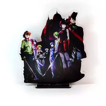 Акаме га УБИТЬ! Группа Тацуми Акаме Мине Леоне Лаббок Шил Булат GM акриловая подставка игрушка-фигурка