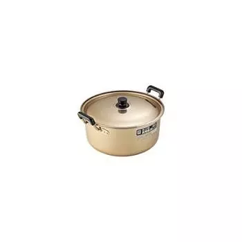 Akao Aluminum Practical Pot 39cm Aluminum Japan AZT04039 (Oxalic Alumite) золотой