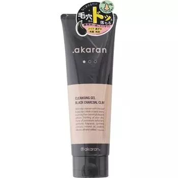 Akaran Dot Black Gel Cleansing 150 г Уход за лицом Нанесите необходимое количество на руки, распределите по лицу, аккуратно помассируйте, чтобы удалить макияж, и тщательно смойте.
