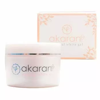 Akaran Plus Medical White Gel 110 г Лечебные отбеливающие ингредиенты Ингредиенты для ухода за кожей со старением Морщины Сухость Профилактика акне Все в одном Без добавок