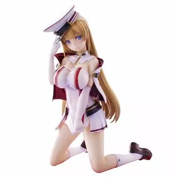 Akasai Ai Illustration Musume PVC ABS Painted Complete Figure Navy Scarlet (Resale) Non-scale &