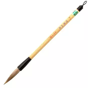 Akashiya Calligraphy Thick Hakuraku Chima for Hanshi Kanji A060204 Brush, Brush, No. 2,