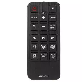AKB74935621 Пульт дистанционного управления звуковой панелью Высокочувствительный пульт дистанционного управления для SJ2 SPJ2B W SJ2 AEUSLLK SJ2
