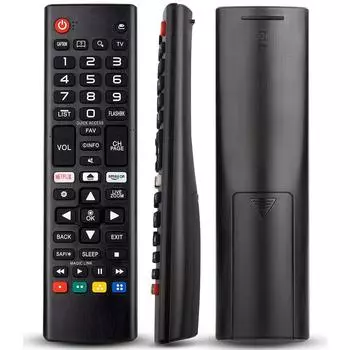 AKB75095307 Универсальный пульт дистанционного управления, совместимый для LG Smart TV LED OLED LCD UHD HDTV Plasma Magic Webos 3D 4K UHD HDR NanoCell чёрный