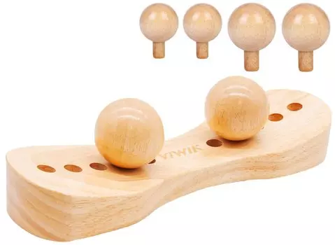 Акционная версия Акупунктурный массажный мяч 3 вида по 6 мячей ягодицы талия спина плечо шея подарок на день рождения