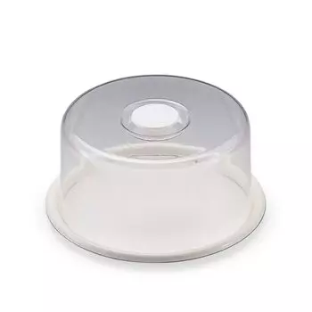 Akebono Sangyo Cake Food White Medium 12 inches Made in Japan Commercial Supplies Set Lovely Hat with Removable and Washable Mat Cover/Tray MT-035