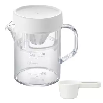 Akebono Sangyo Coffee Server Stron 400 Beaker Compact Dripper Set White TW-3767