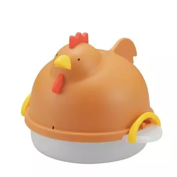 Akebono Sangyo Easy to use in the Boiled egg chicken type for 4 pieces Brown microwave! RE-1507 коричневый