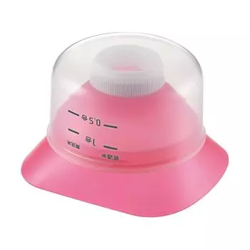 Akebono Sangyo Roto Pink Сделано в Японии Воронка, с помощью которой можно превратить пластиковую бутылку в рис и идеально переложить рис в