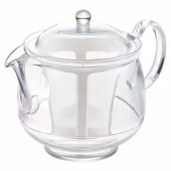 Akebono Sangyo Teapot Polyester Mesh LL Made in Japan Transparent so you can clearly see how the tea is brewing Made of plastic so it break easily