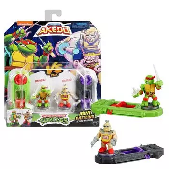 AKEDO TMNT S1 Versus PK Рафаэль против Медиума Крэнга,