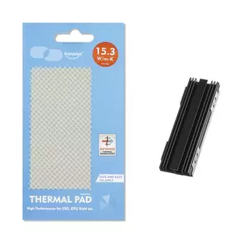 AKEIE силиконовая термопрокладка теплопроводящий лист 2280 с радиатором SSD двухстороннее рассеивание тепла силиконовая прокладка теплопроводность для SSD CPU