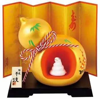 Akiho 2025 Zodiac Sign Year of the Snake Snake Good Luck Gold Hyofuku Snake (Medium)