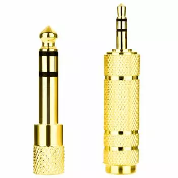 Akineko conversion adapter conversion adapter 1 piece conversion adapter 1 piece 2 Stereo mini plug to stereo standard plug warranty for peace of For золотой