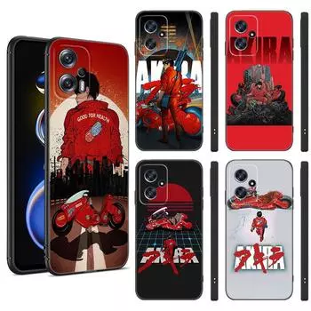Akira 1988 Film черный силиконовый чехол для телефона Xiaomi POCO X3 X4 NFC F3 F4 GT F5 M3 M4 M6 X5 X6 Pro 5G C55 C65 M5 POCO X3 GT 5G