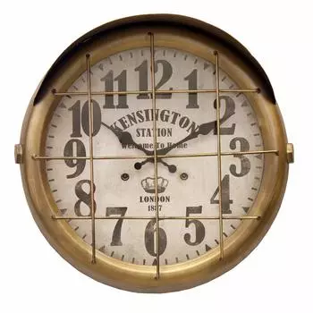 Akizuki Trading Антикварные часы Подводная лодка 2 БРОНЗА Ш36 х Г15 х В36см BLKR1758-3 бронзовый