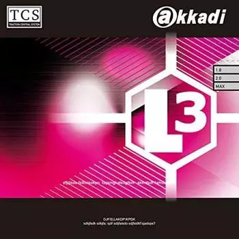 Akkadi Накладка для настольного тенниса L3 Высокозернистая резина AR005 Красная OX (А.А.)