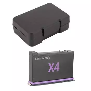 Аккумулятор для камеры 2500 мАч перезаряжаемый PD быстро заряжаемый аккумулятор для камеры X4 Action Came