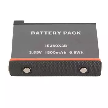 Аккумулятор для камеры Insta 360 X3 3,85 В 1800 мАч 6,9 Втч сменный аккумулятор для камеры