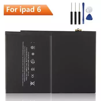 Аккумулятор для планшета iPad 6 iPad6 A1547 Ipad Air 2 Сменный аккумулятор с бесплатными инструментами 7340 мАч 7340mAh