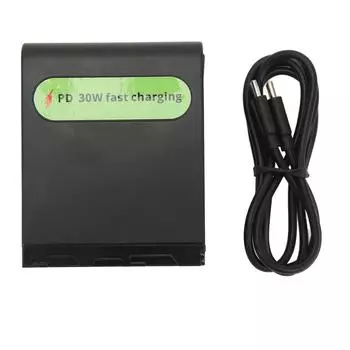 Аккумулятор NP F990 30 Вт 13750 мАч USB A Type C для быстрой зарядки видеокамеры, сменный аккумулятор для MC2500C