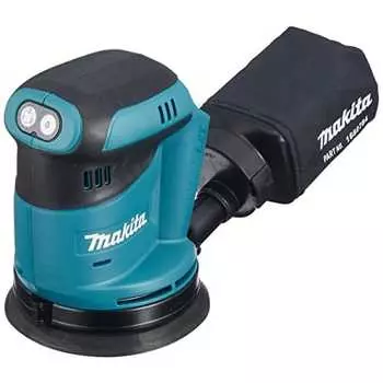 Аккумуляторная эксцентриковая шлифовальная машина Makita 18 В (Только корпус/Аккумулятор и зарядное устройство продаются отдельно) Размеры бумаги 125 мм BO180DZ