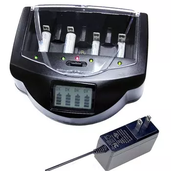 Аккумуляторная батарея, совместимая с 9 В аккумуляторной батареей, с японским руководством, в комплекте зарядное устройство, мультизарядное устройство, щелочная, никель-кадмиевая, никель-металлическая