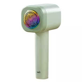 Аккумуляторная бритва для ткани Kexi M1 — электрический портативный дефаззайзер для свитера, 5 скоростей для удаления катышков зелёный