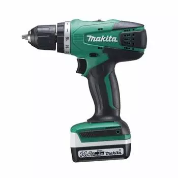 Аккумуляторная дрель-шуруповерт Makita 14.4V2Ah с аккумулятором, зарядным устройством и кейсом MDF347DSA