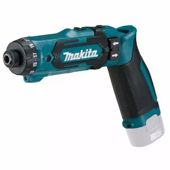 Аккумуляторная дрель-шуруповерт Makita DF012DZ (синий) синий