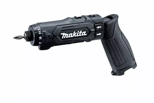 Аккумуляторная дрель-шуруповерт Makita DF012DZB (черный)