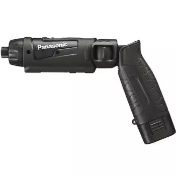 Аккумуляторная дрель-шуруповерт Panasonic 7,2 В 1,5 Ач, комплект из 2 аккумуляторов, зарядное устройство, кейс в комплекте, высокоточная маленькая отвертка M5, оснащенная широким светодиодом