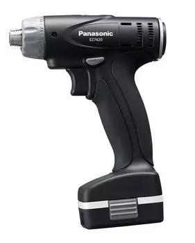 Аккумуляторная дрель-шуруповерт Panasonic продается только с основным блоком, слайдерного типа M5 SLIMO и наградой за хороший дизайн, черный, 7,2 В (Аккумуляторная батарея/зарядное устройство/чехол отдельно)