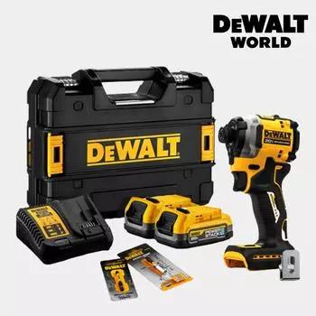 Аккумуляторная ударная дрель DeWalt 20 В MAX POWERSTACK 1,7 Ач XR DCF850E2A