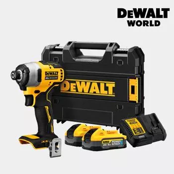 Аккумуляторная ударная дрель DeWalt DCF809H2T 20 В PWERSTACK 5,0 Ач, бесщеточная