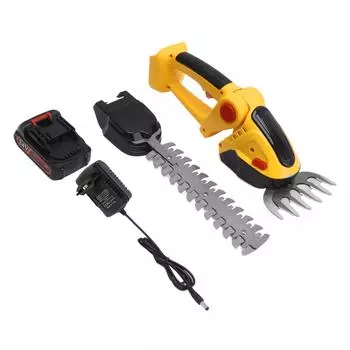 Аккумуляторные ножницы для травы, аккумуляторный ручной триммер для кустов, электрический кусторез 110?240 В, вилка европейского стандарта