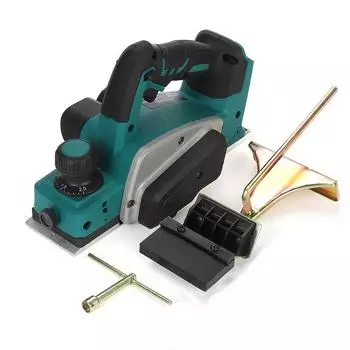 Аккумуляторный электрический строгальный станок 15000 об/мин, 18 В, ручной режущий инструмент по дереву с гаечным ключом для батарей Makita 18 В (Батареи не включены). как