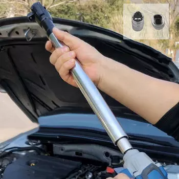 Аккумуляторный электрический трещоточный ключ 1/2 Прочный для труднодоступных мест Инструмент-удлинитель Автомобиль