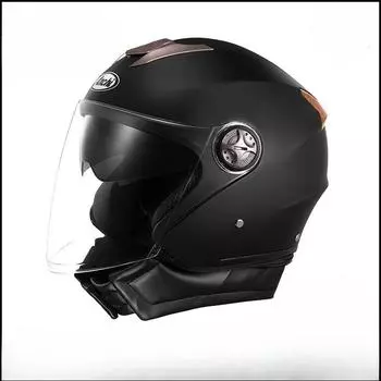 Аккумуляторный электромобильный шлем для женщин, мужчин, мотоциклетный шлем под шапки для зимы, теплый, всесезонный, полушлем