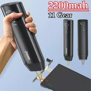 Аккумуляторный точечный сварочный аппарат с автоматическим и ручным режимами, набор инструментов для точечной сварки 5 В 1 А, сварка никелевых листов, железа, нержавеющей стали