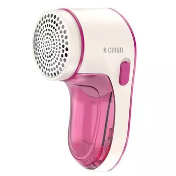 Аккумуляторный триммер для удаления волос с одежды, свитеров и ткани Direct plug standard красный